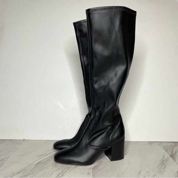 Franco Sarto Talfer Black Tall Heeled Boot 10M - Picture 16 of 16